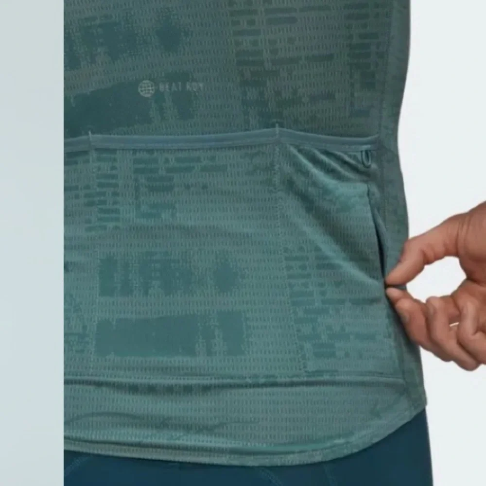 Adidas Cycling Jersey PARLEY Tech breathable Size m - Picture 8 of 14